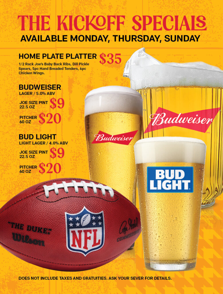 Limited-Time NFL Menu